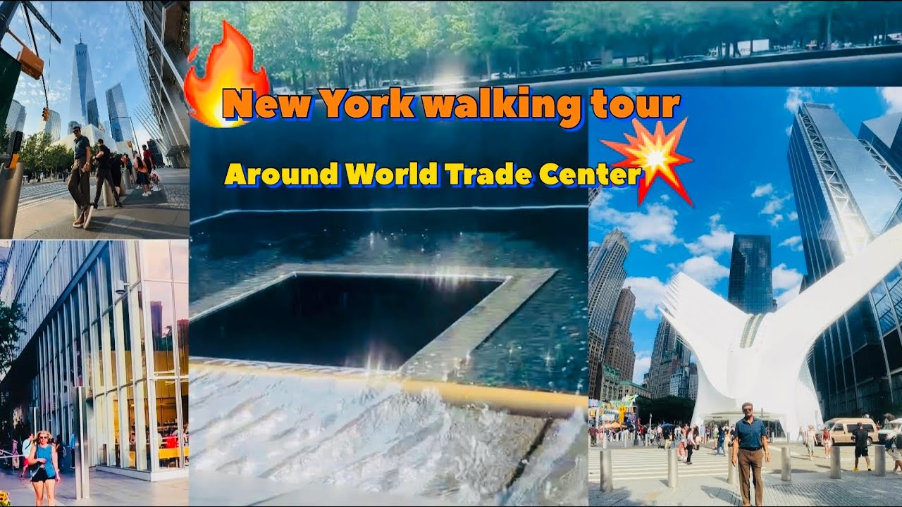 New York walking tour around World Trade Center| न्यू यार्क वर्ल्डट्रेड सेंटर के आस पास पैदल यात्रा|