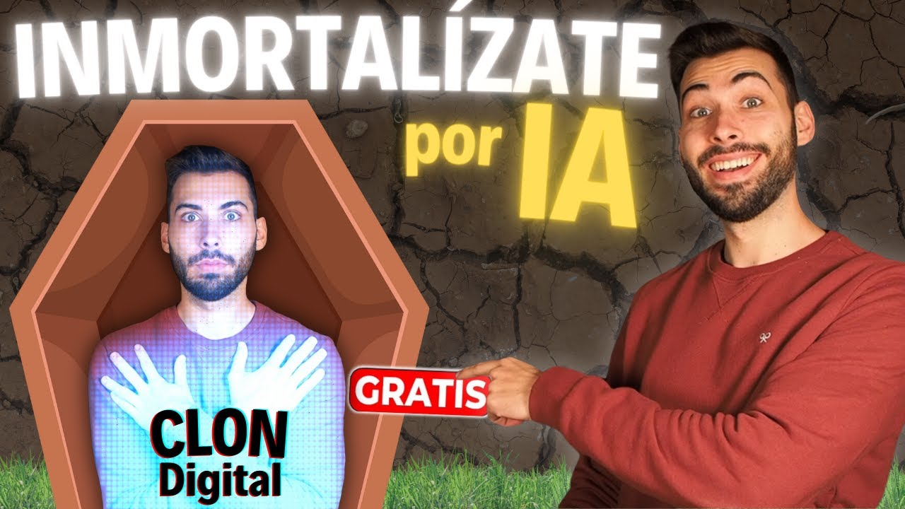 Inmortalízate por IA con un CLON Digital GRATIS ♾️ Fácil y Monetizable