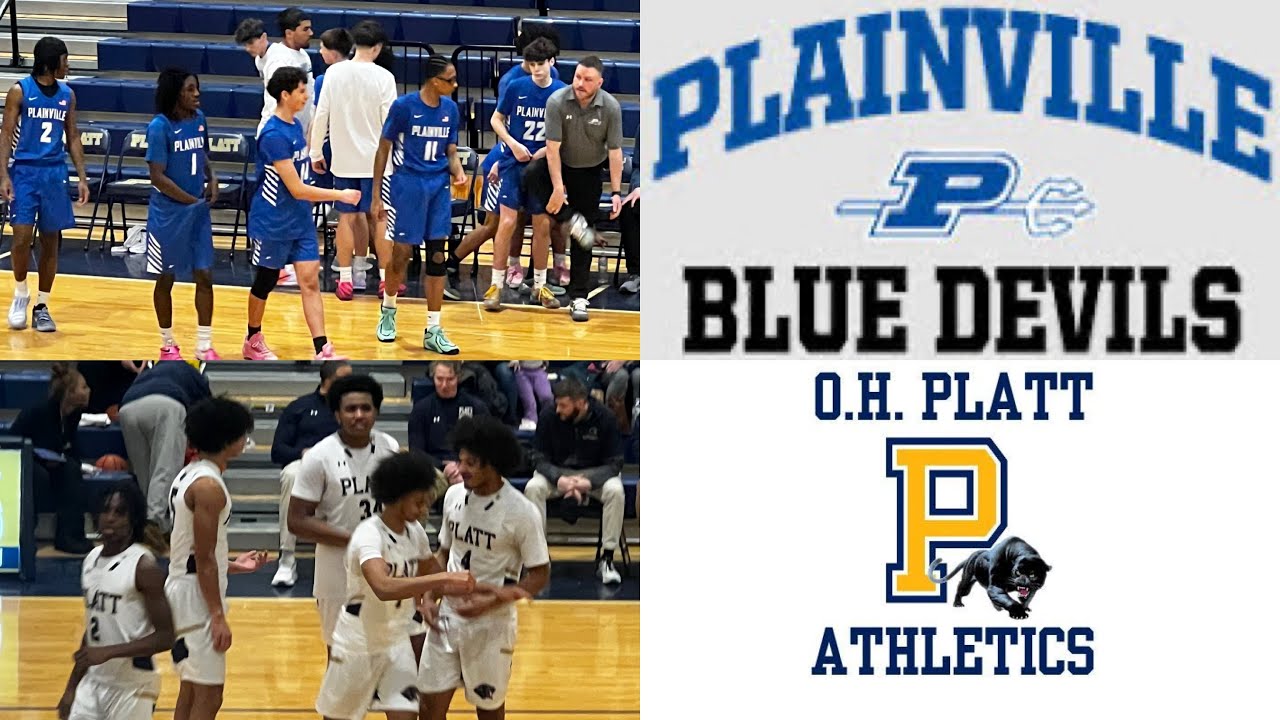 Platt Panthers 🏀 Plainville Blue Devils Varsity Full Game Highlights 2025-26 @maxpreps 