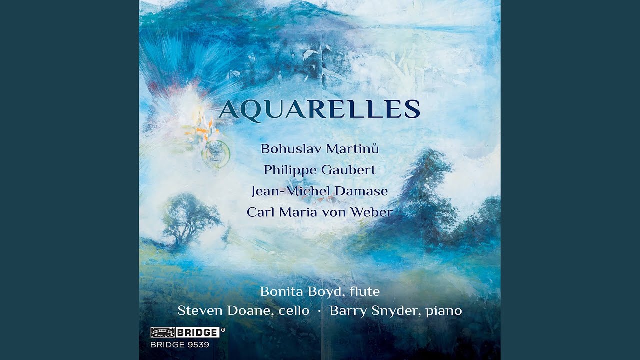 Trio for Flute, Cello & Piano, H. 300: III. Andante-Allegretto scherzando