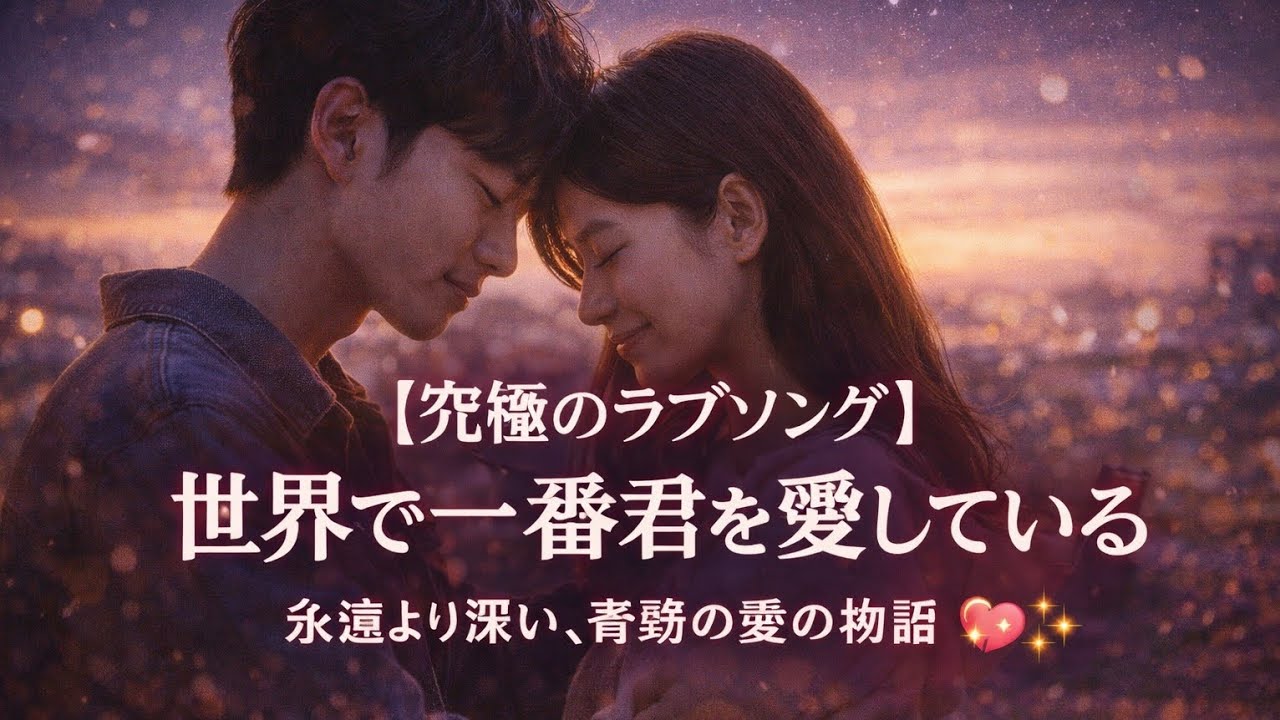 【究極のラブソング】世界で一番君を愛している – 永遠より深い、奇跡の愛の物語 💖✨🌙
