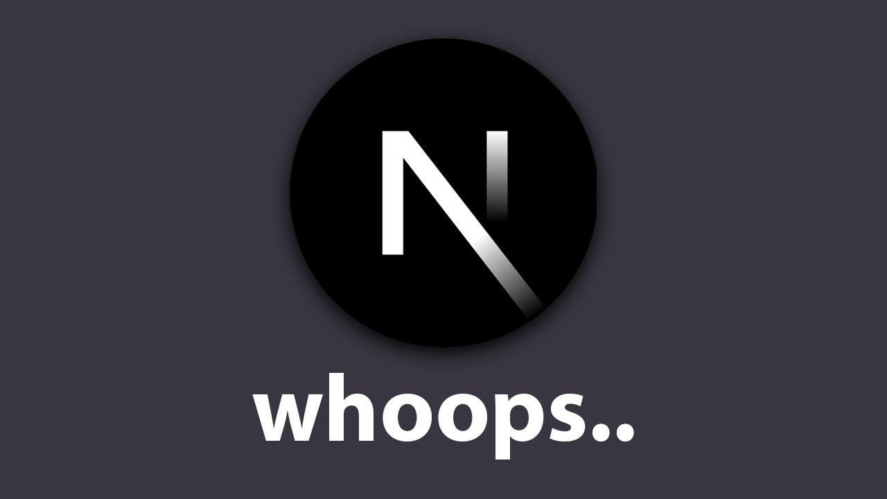 next.js situation is overblown.