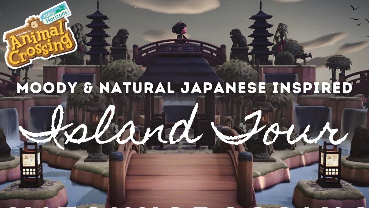 MOODY & NATURAL JAPANESE INSPIRED ISLAND TOUR | Animal Crossing New Horizons