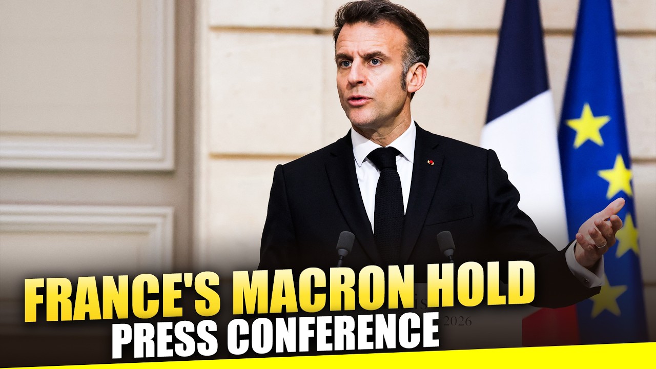 French President Macron briefing on EU leaders summit I Energy prices I Iran war I NATO