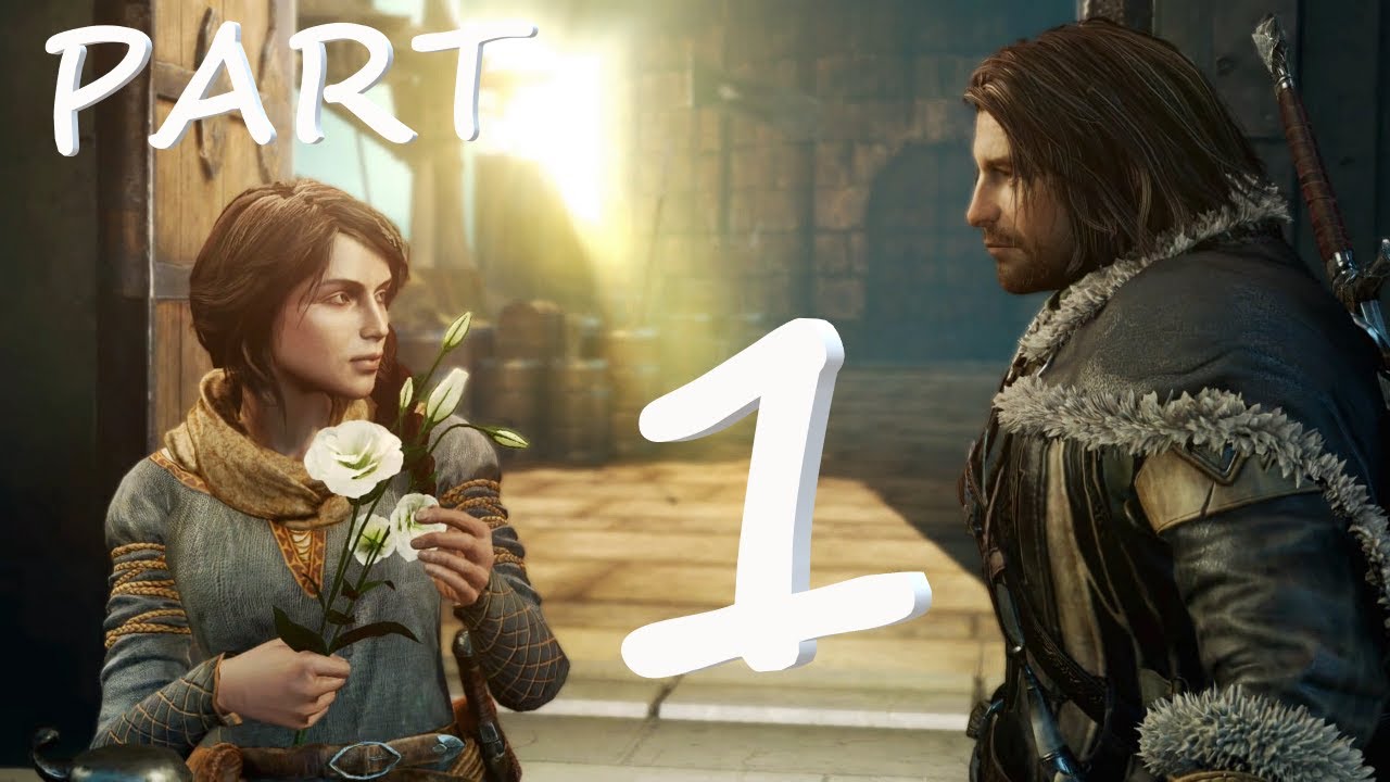 Middle-earth: Shadow of Mordor 2K PC Gameplay Walkthrough no commentary - Part 1 - 