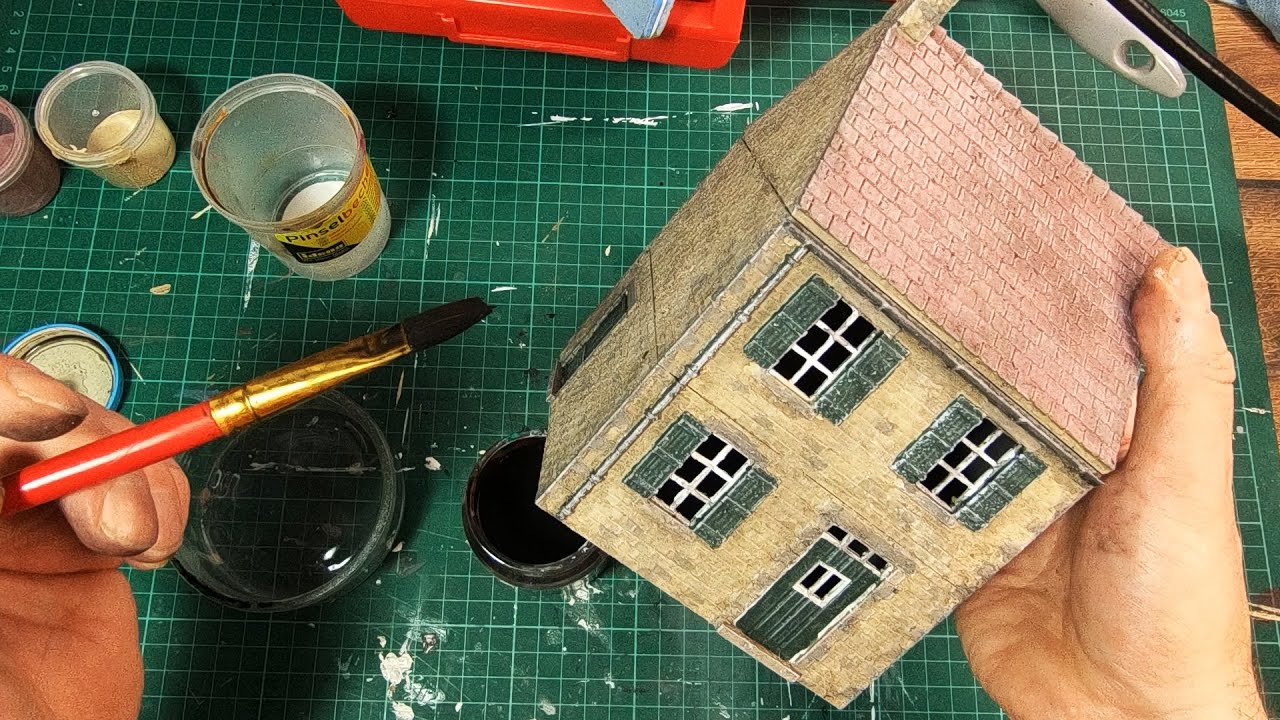 3D Printed Normandy Cottage Gets a REALISTIC Makeover for Bolt Action - Miniature Wargaming Terrain
