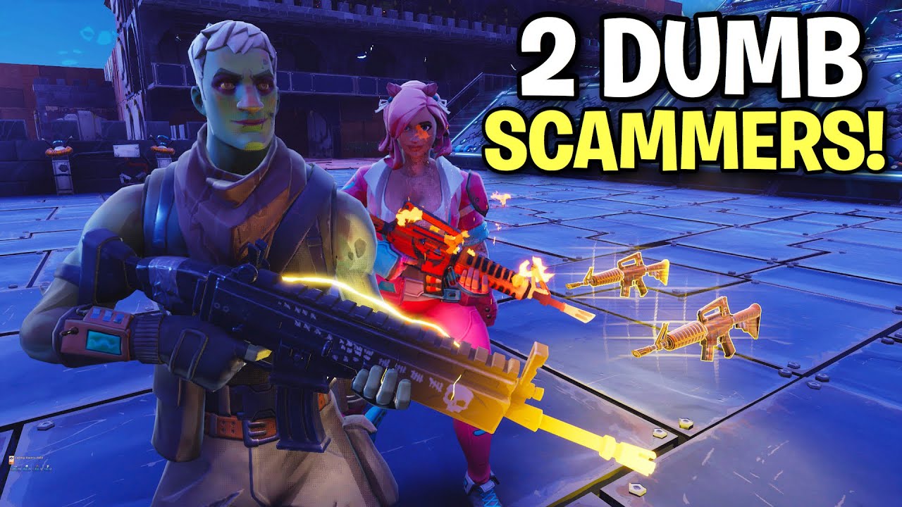 ДВА безумно тупых богатых мошенника! 🤑👌 (Мошенник обманут) Fortnite: Сражение с Бурей