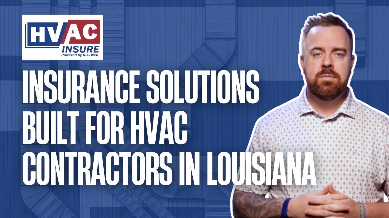 HVAC Contractor Insurance in Louisiana — HVAC Insure