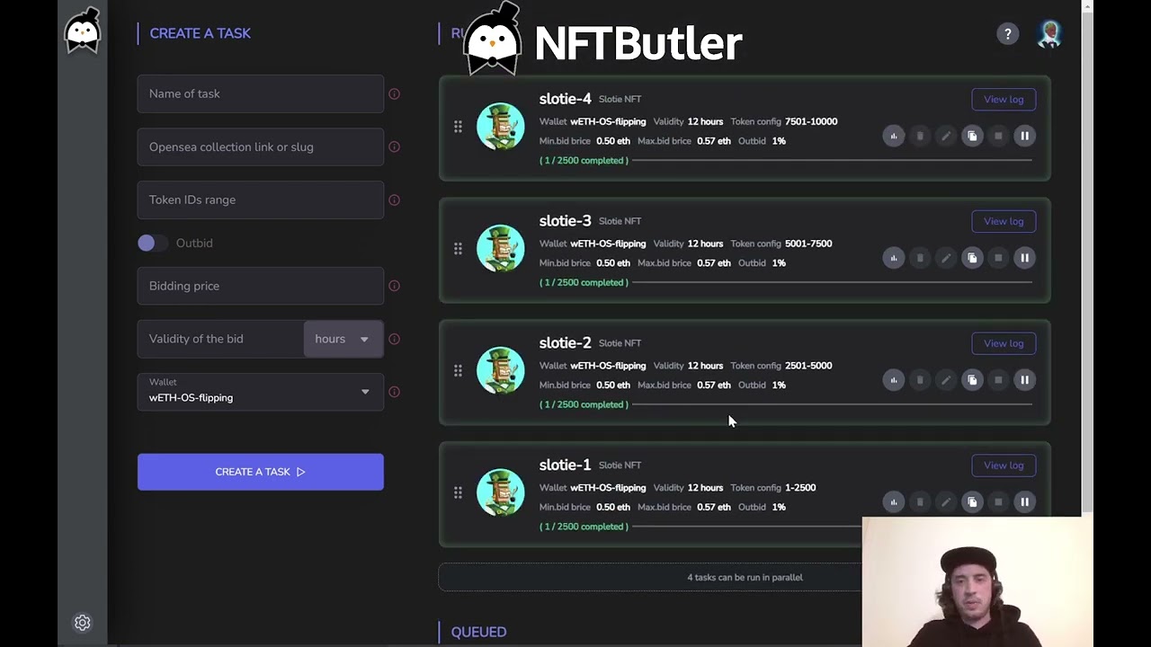 How to flip NFTs with NFT Butler (making 200-300$/day)
