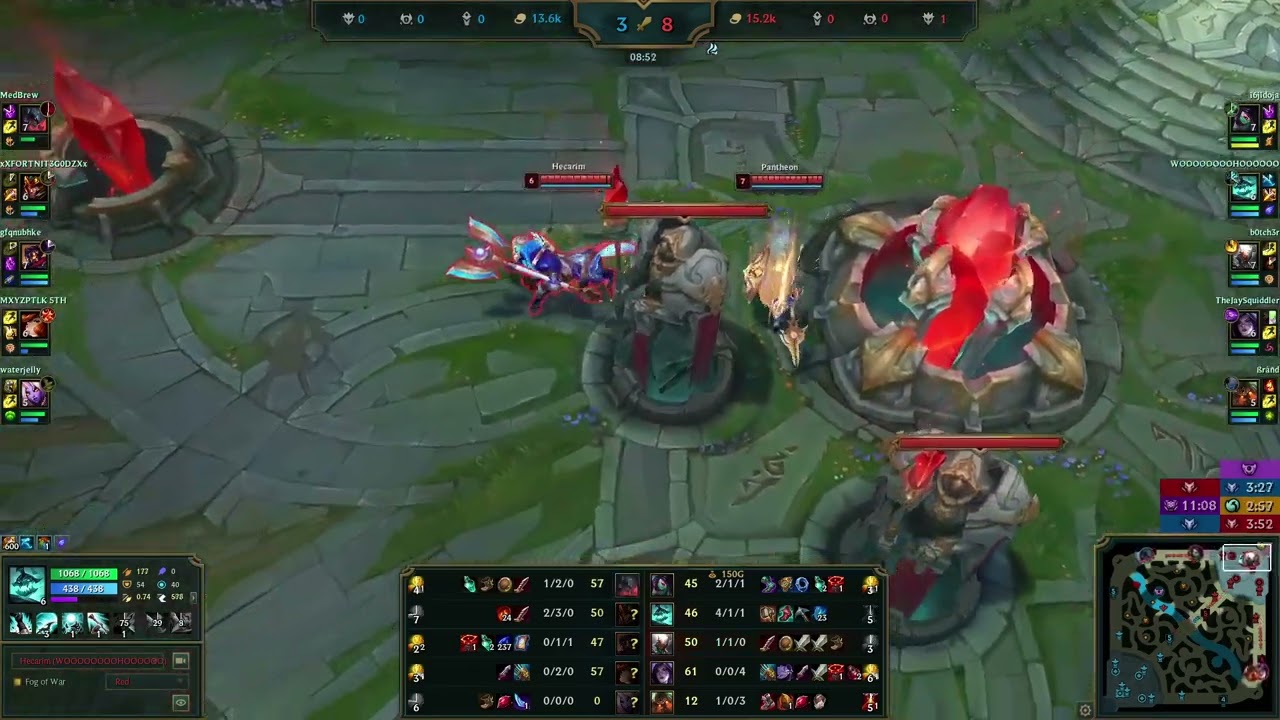 HECARIM - 9/1/3 KDA GAMEPLAY