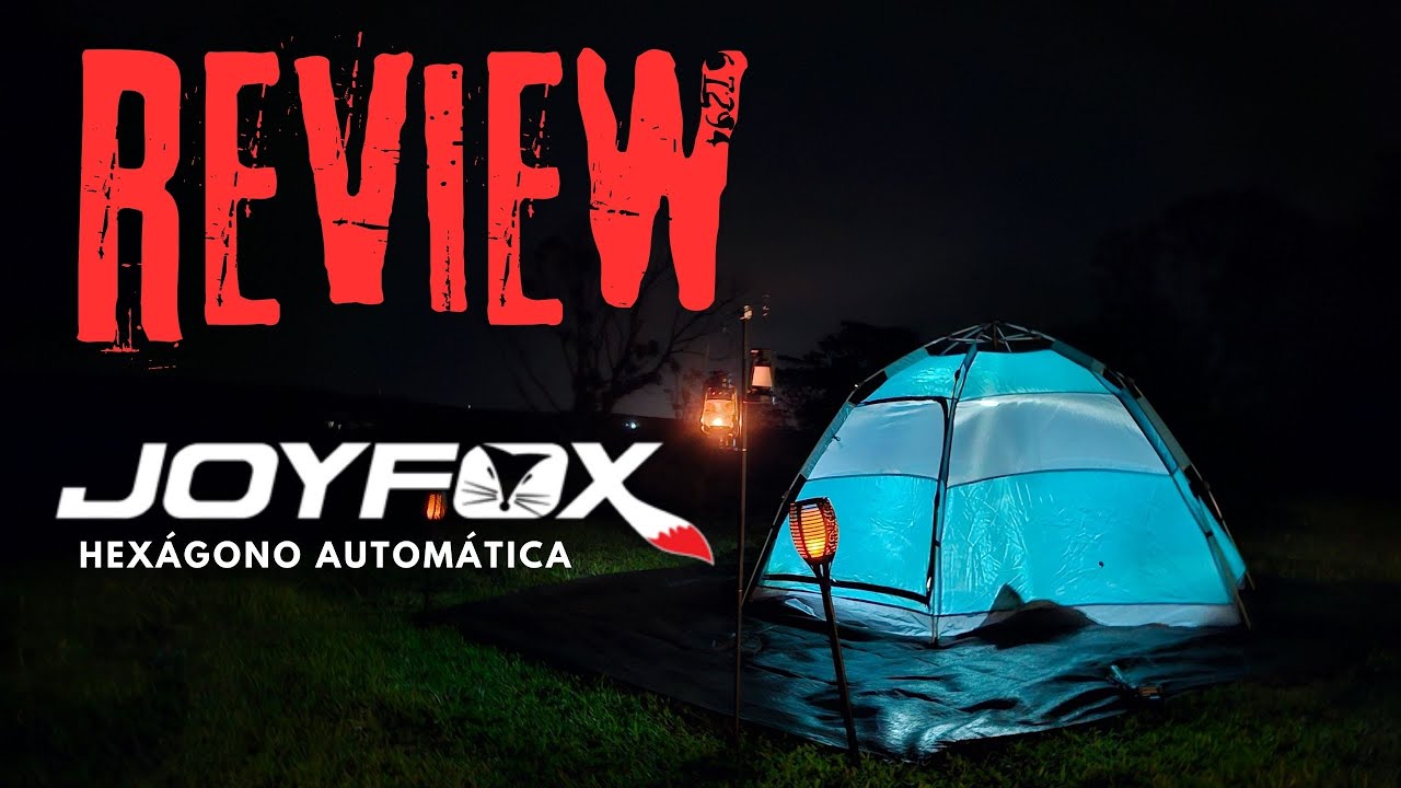 REVIEW COMPLETO: Barraca Joyfox Camping 5-8 Lugares 🏕️
