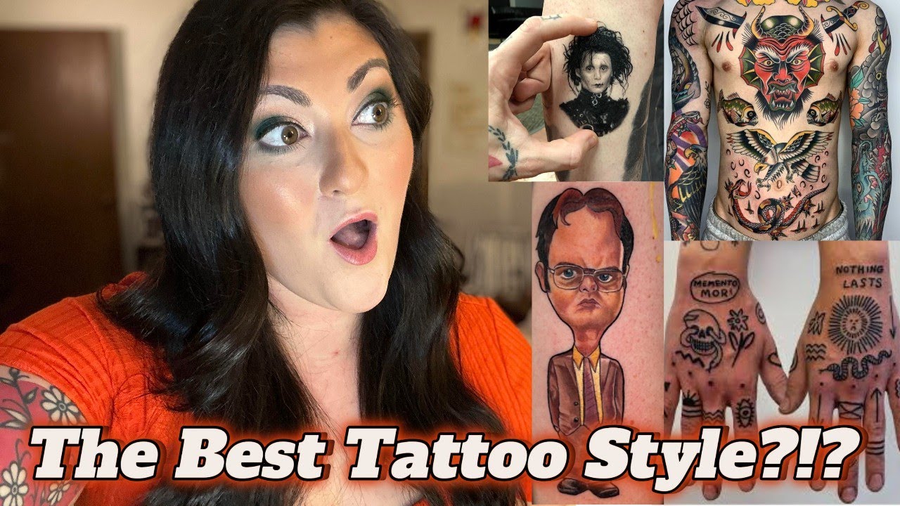 These are the BEST Tattoo Styles! American Traditional, New School, Japanese