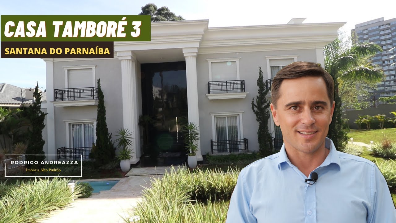 ❤ MANSÃO CLÁSSICA à venda em Condomínio Tamboré 3  ALPHAVILLE SPRodrigo Andreazza