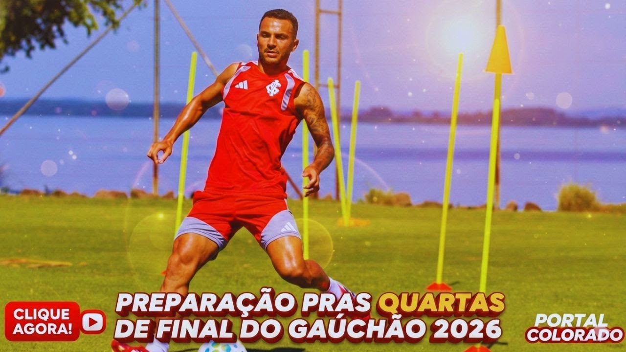 Preparação colorada para as quartas de final do Gauchão 2026