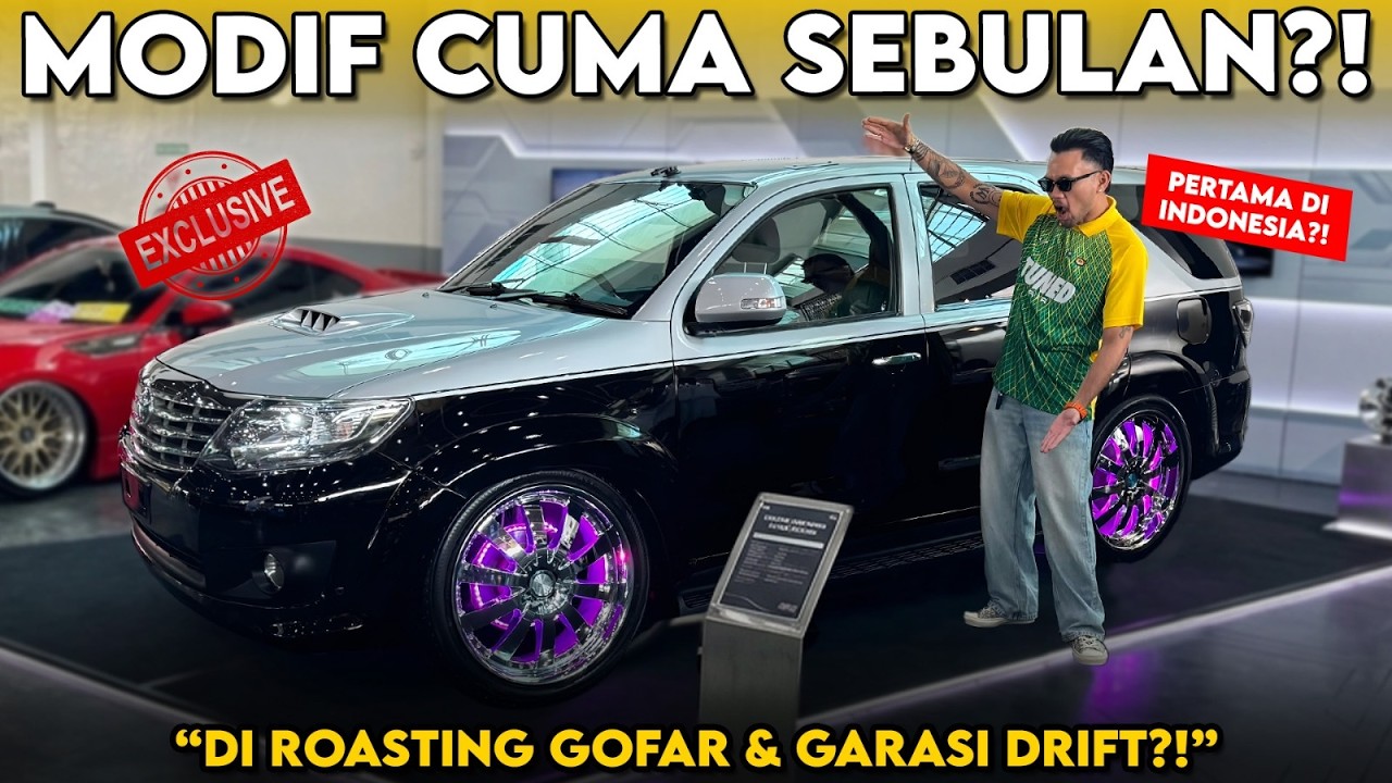PROJECT FORTUNER DUB STYLE AKHIRNYA BERES JON‼️ LANGSUNG DI ROASTING GOFAR & GARASI DRIFT⁉️