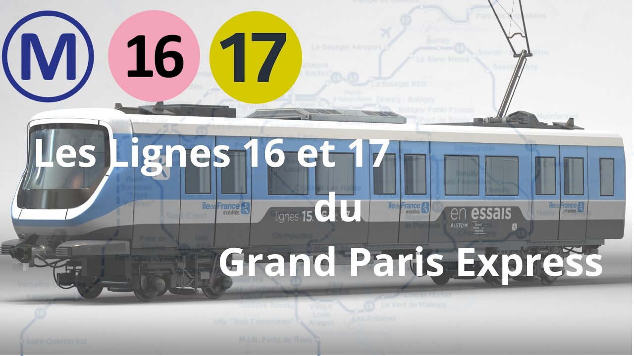 🚇 Lignes 16 & 17 : les métros qui vont tout changer au nord de Paris !
