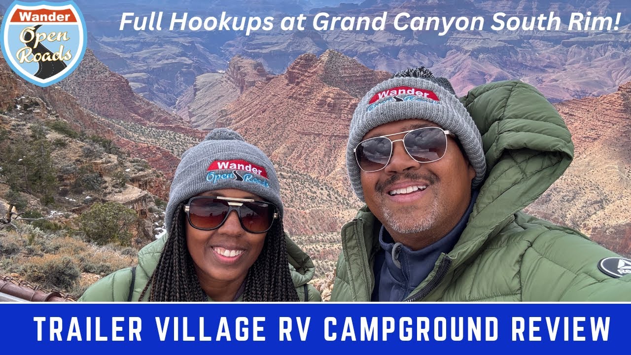 Grand Canyon South Rim Camping & Biking Adventure - Trailer Village RV Campground - National Park
