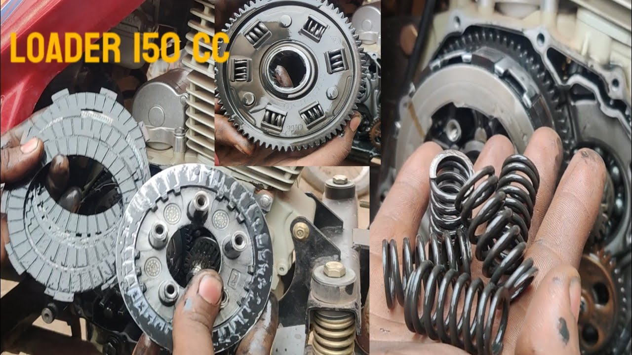 How To clutch plate and pressure plate ? jaldi kyon kharab kuin Hoti ha  LOADER 150cc 