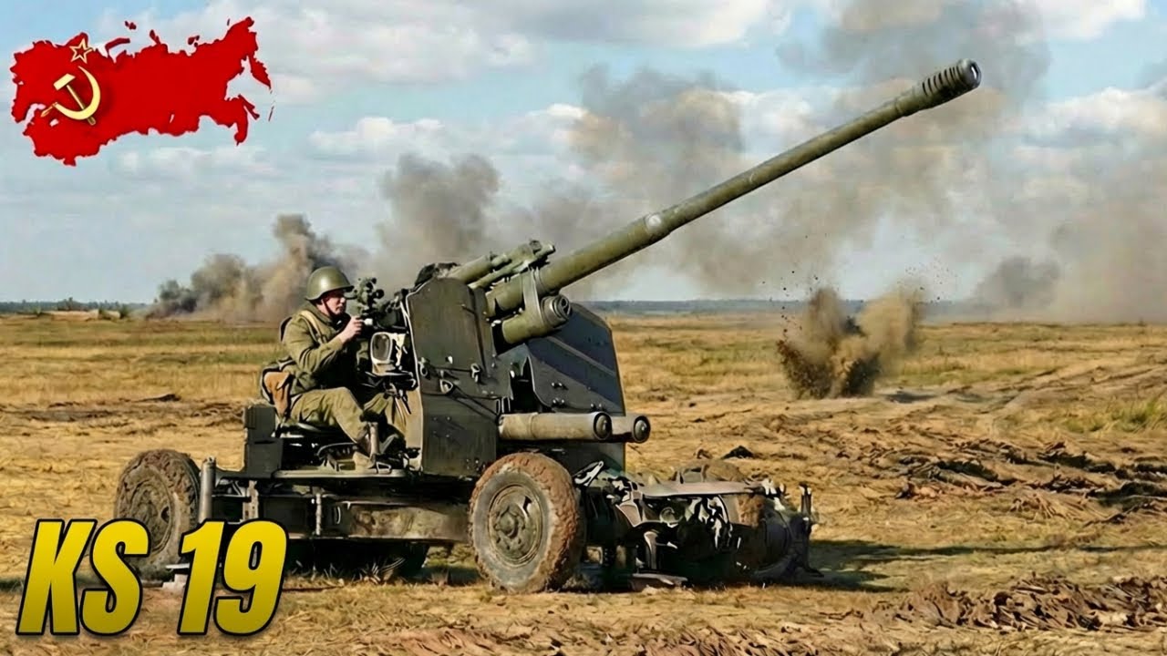Внутри зенитного орудия КС-19 — почему эта пушка времен холодной войны поражала самолеты артиллер...