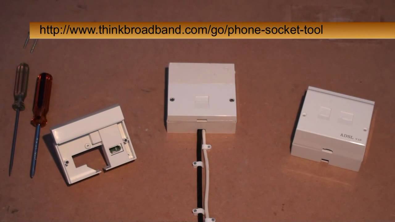 Installing the BT I-Plate on an ADSL master socket