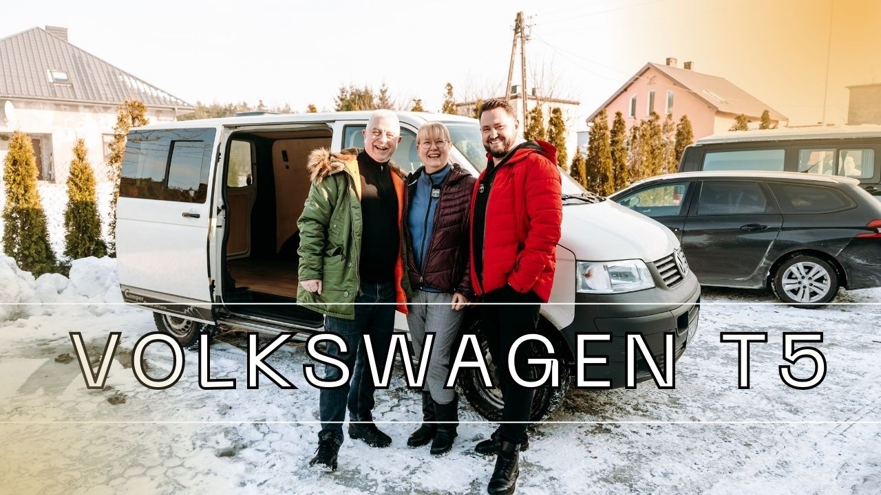 VW T5 , 380 tys. km? Dla nich to dopiero rozgrzewka! Będzie emerytura w trasie 🚐