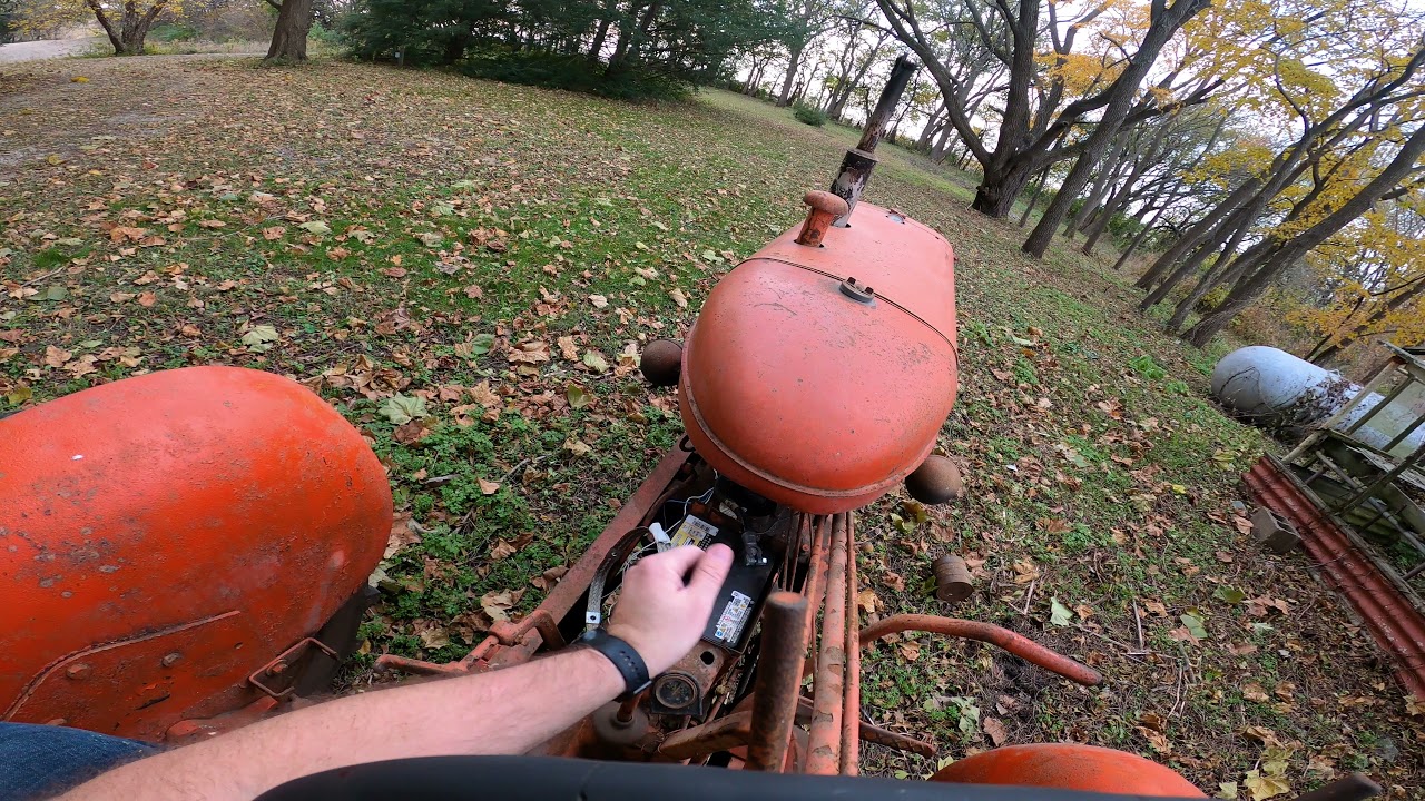 How to drive a Allis Chalmers WD basics