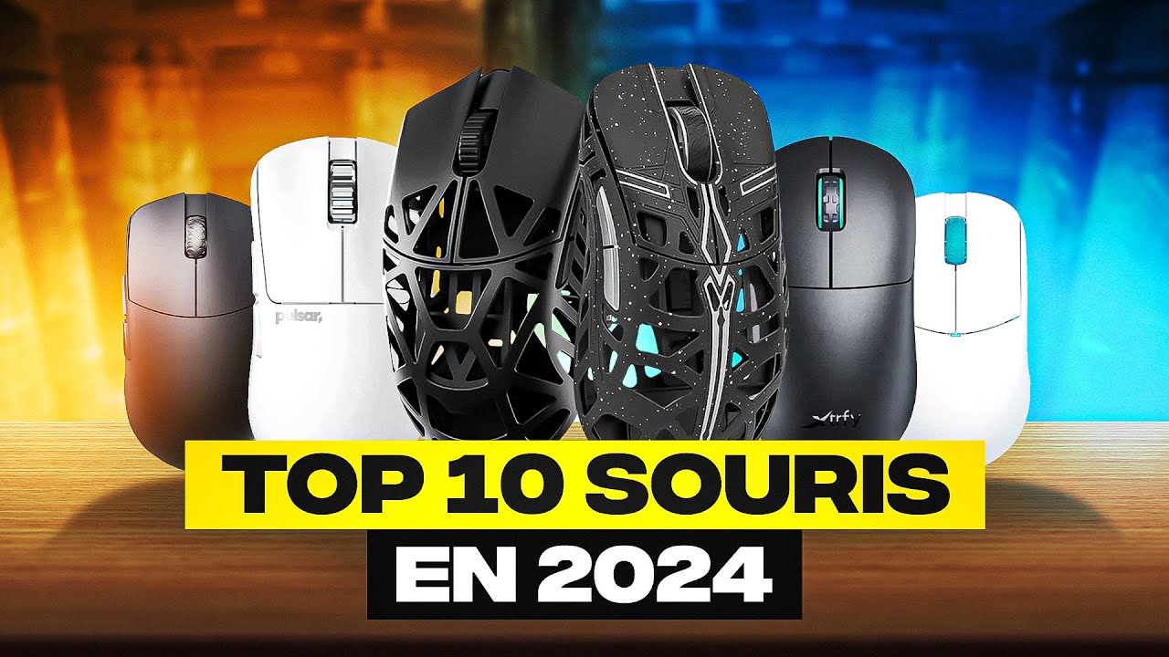 TOP 10 SOURIS GAMER E-SPORT 2025 ! 🔥