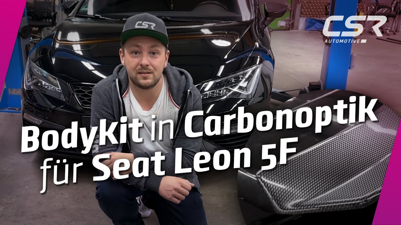 Bodykit mit Frontspoiler, Seitenschweller und Heckspoiler für Seat Leon 5FㅣCSR-Automotive