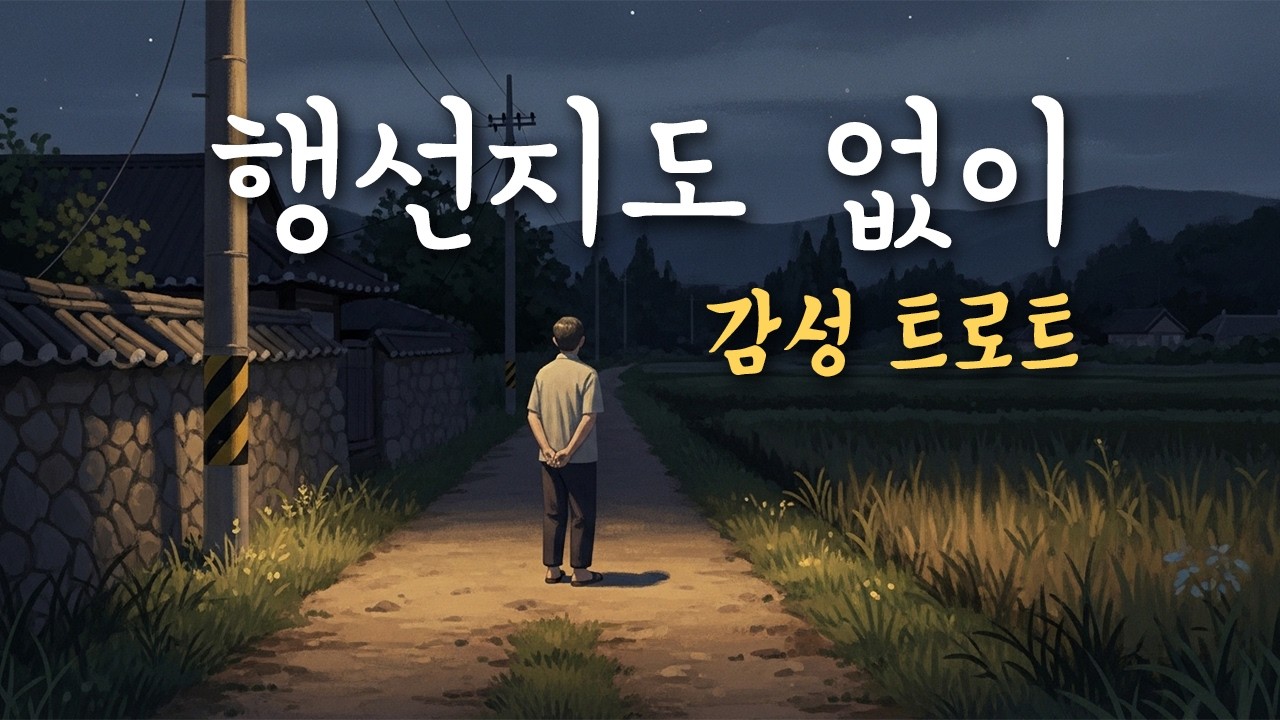 「행선지도 없이」 정통 트로트, 이별 후 방황 | 서음가
