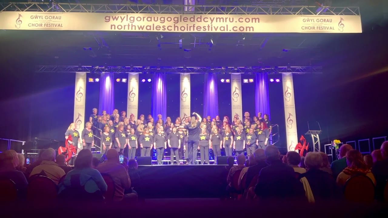 North wales Rock Choir singing A Thousand Years