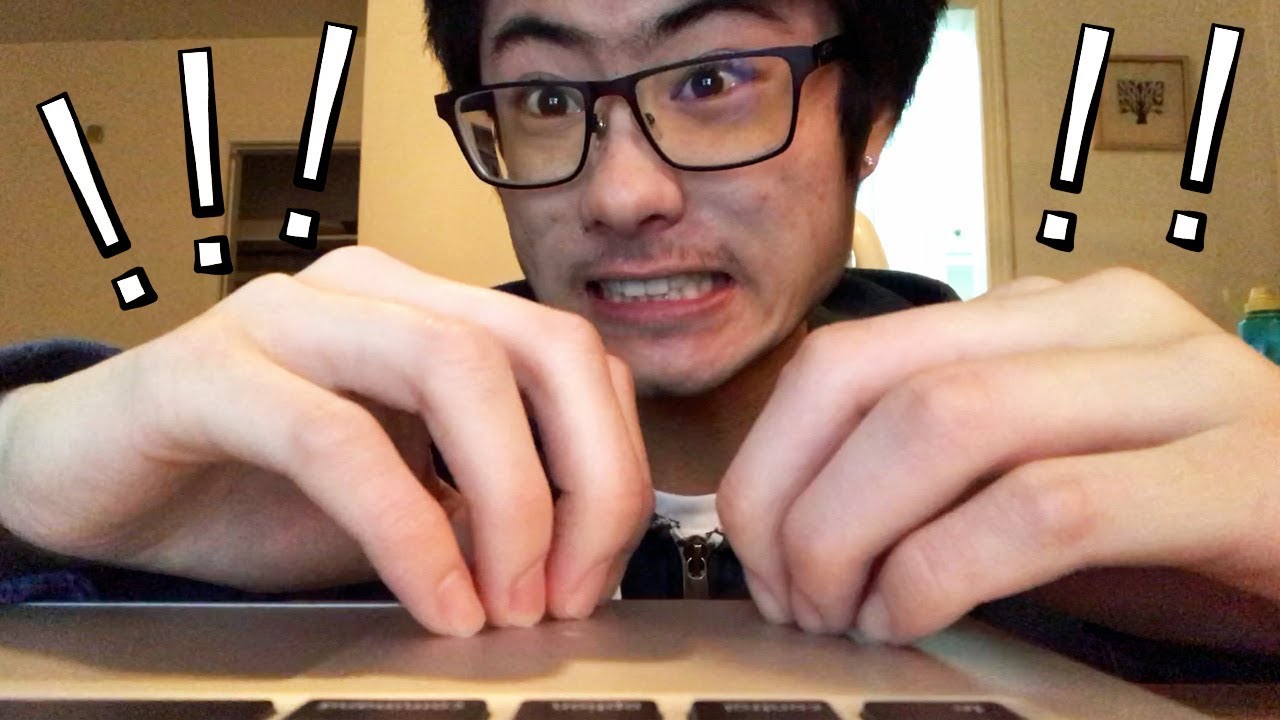 Extremely FAST Scratching on a Laptop Computer | YamASMR