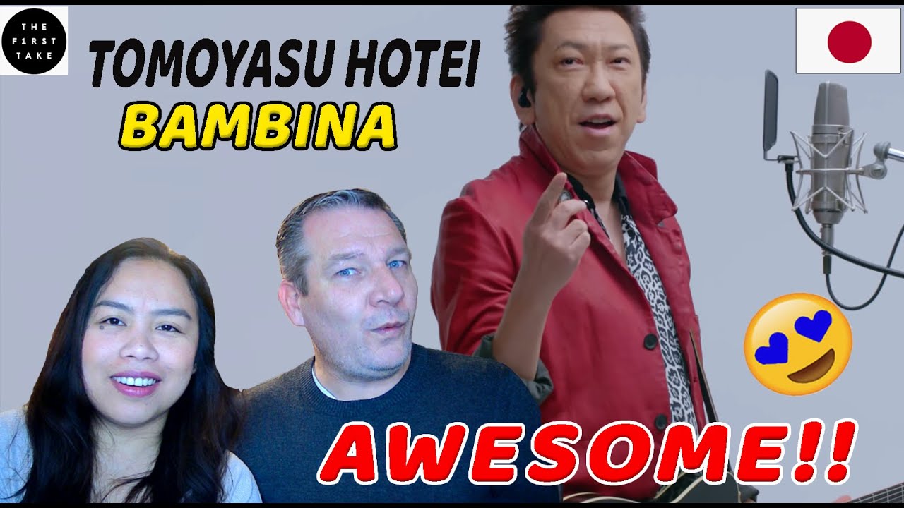 Tomoyasu Hotei - Bambina / THE FIRST TAKE |Dutch Couple REACTION
