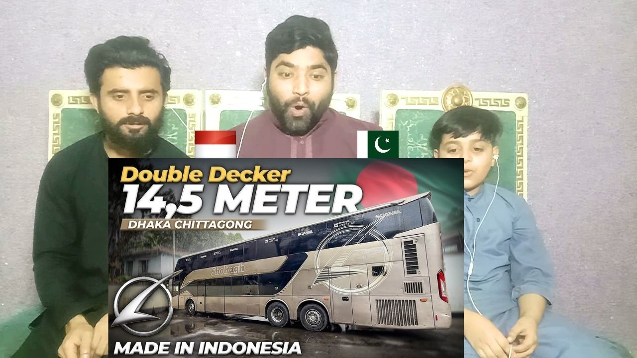 UDAH 5 TAHUN GIMANA KONDISINYA Naik Bus Tingkat Buatan Laksana di Bangladesh PakistaniReaksi D-R-RUE
