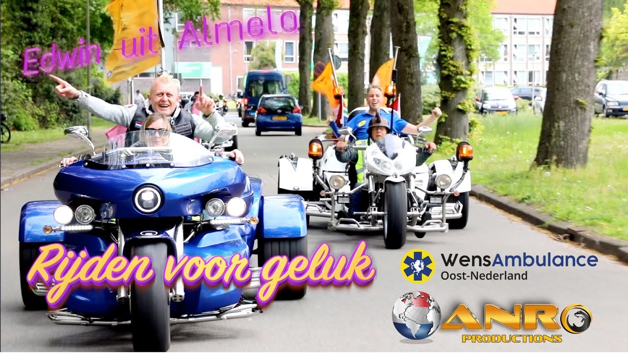 Edwin uit Almelo - Rijden voor geluk  Wensambulance