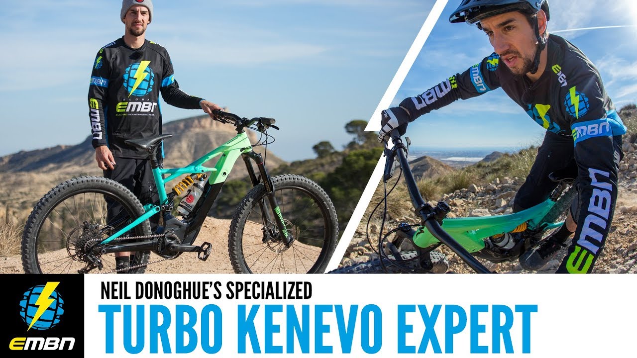 Neil Donoghue's Specialized Turbo Kenevo Expert 6 Fattie | EMBN Bike Check