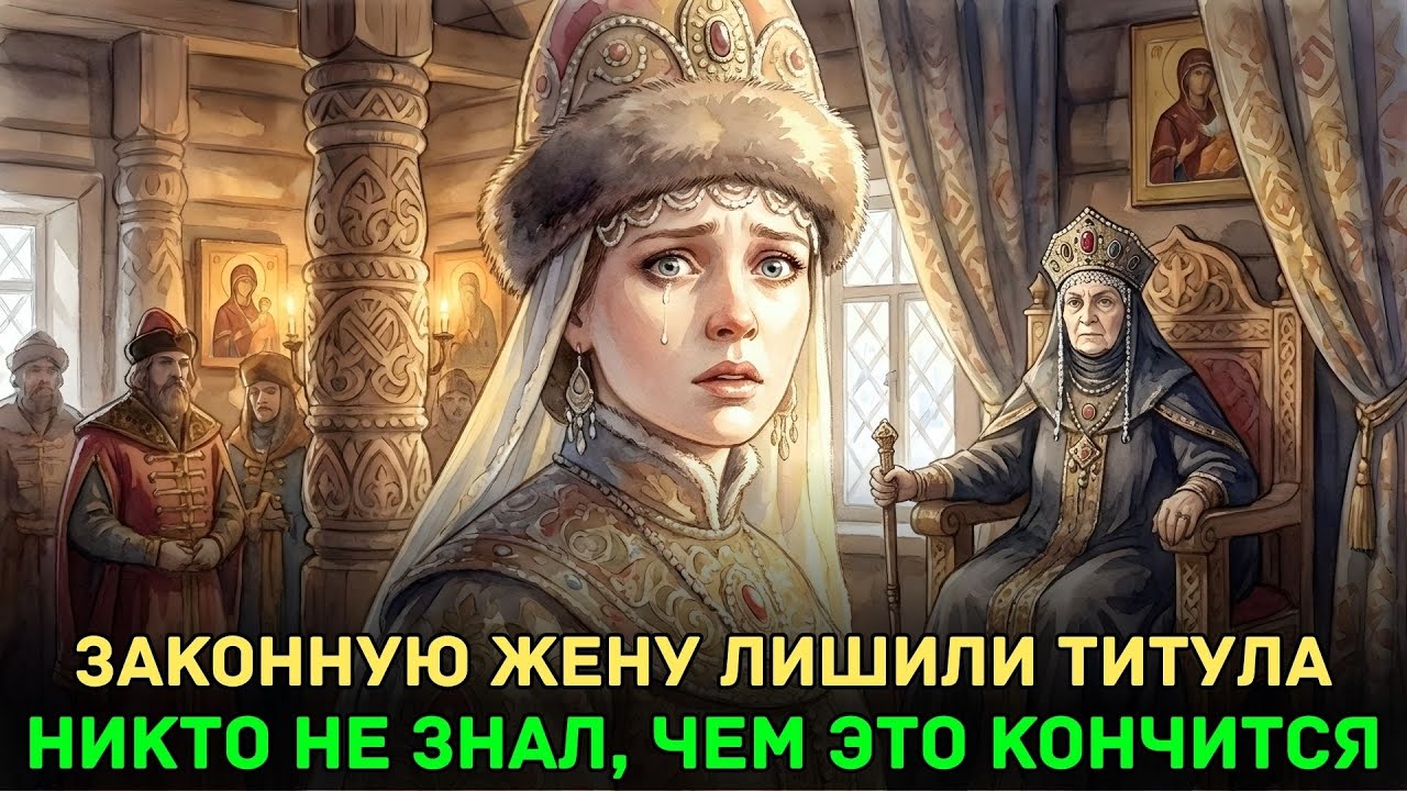 В зале бояр законную жену унизили — этот миг стал началом гибели всего рода