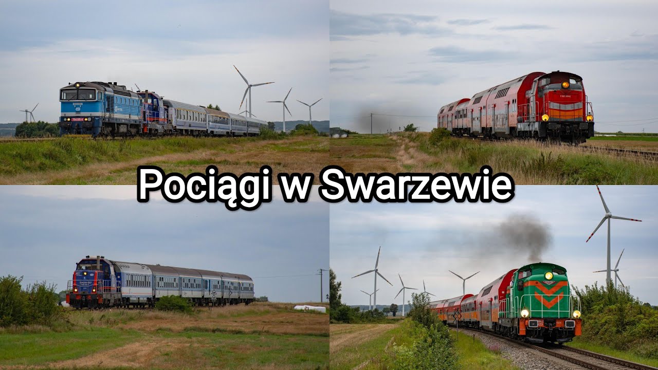 Pociągi na Helskiej w Swarzewie 
