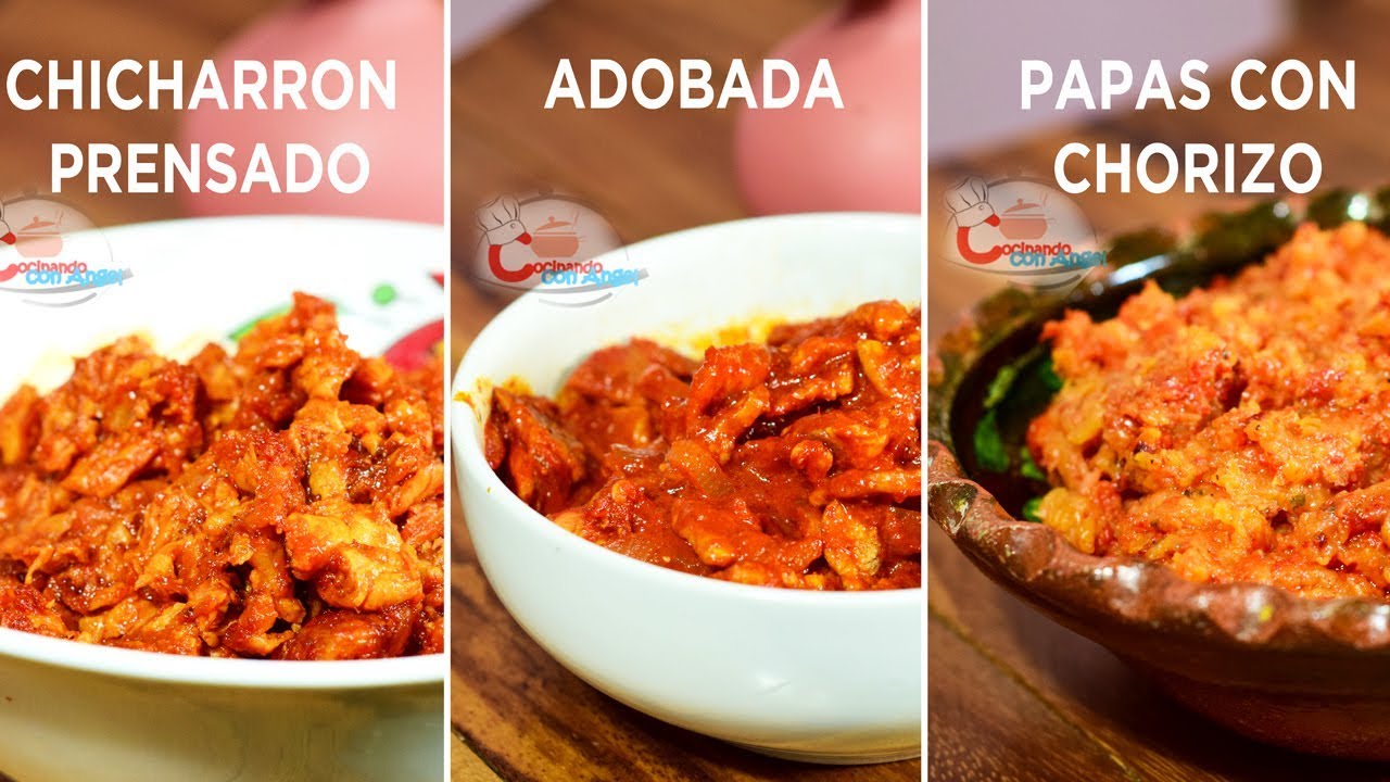 3 Guisados para Tacos de Canasta NEGOCIO