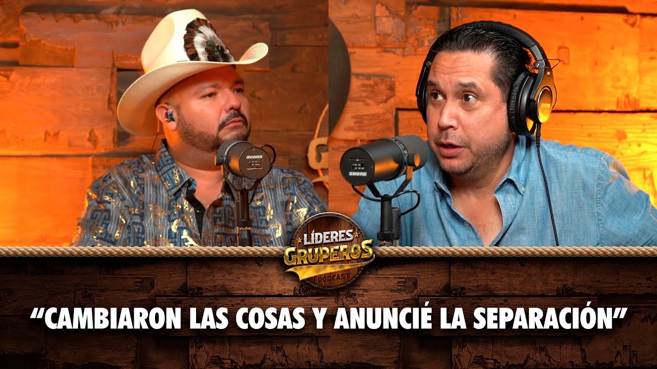 Cambiaron las cosas y anuncié la separación