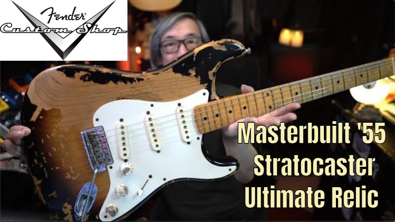 The Strat-tiest Strat I've played!!  The Fender Masterbuilt '55 Stratocaster Ultimate Relic