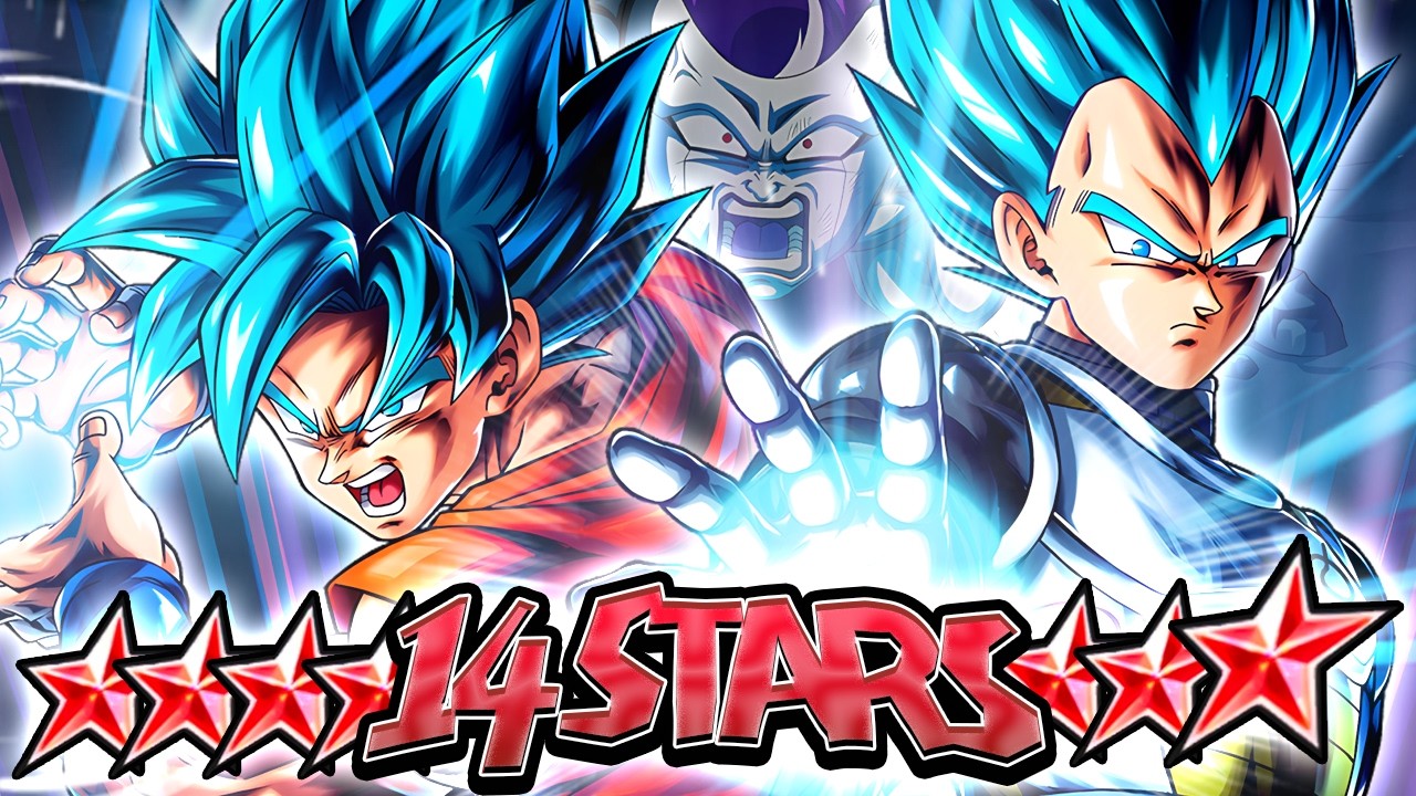 (Dragon Ball Legends) 14 STAR TAG ROF SSJB GOKU & VEGETA HAVE GOOD TOOLS FOR A 1% SPARKING!