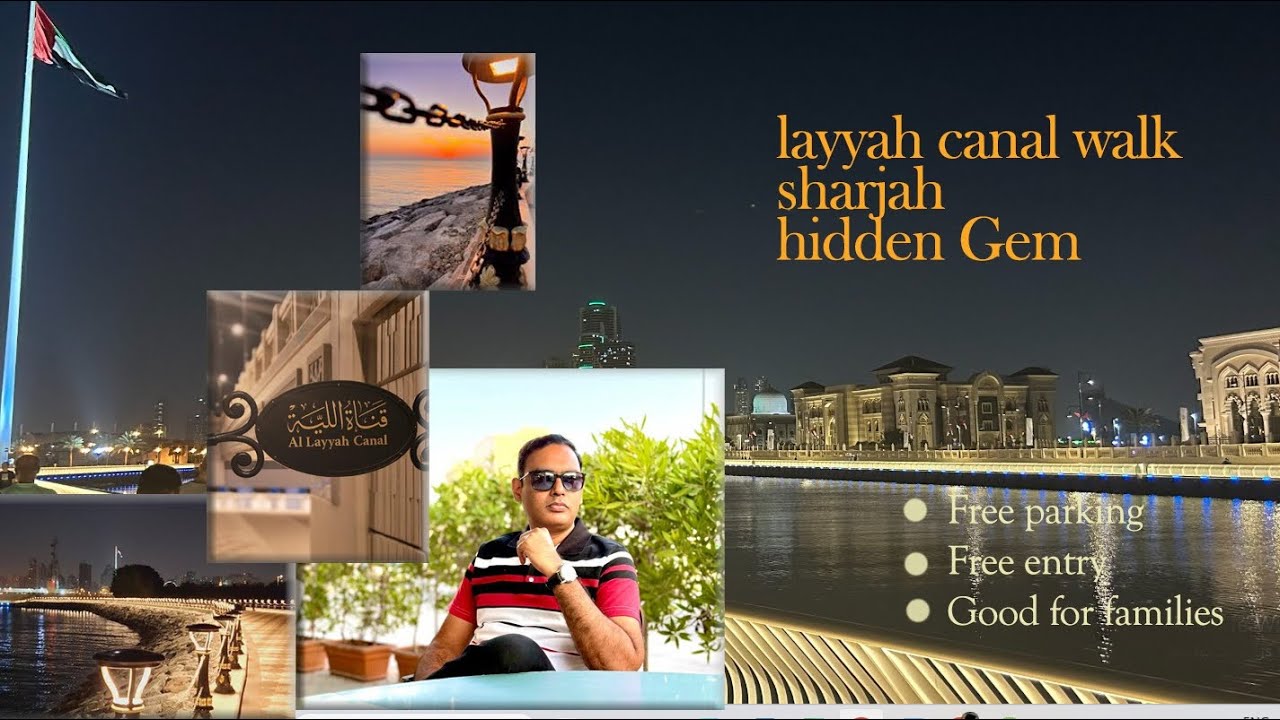 Layyah canal hidden gem of Sharjah must visit with family #sharjahuae #viralvideo #viral 