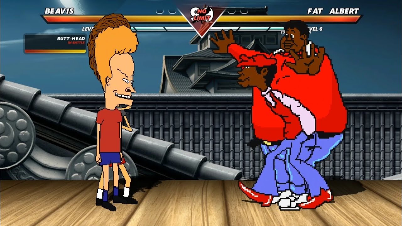 BEAVIS & BUTT-HEAD vs FAT ALBERT - Epic fight❗