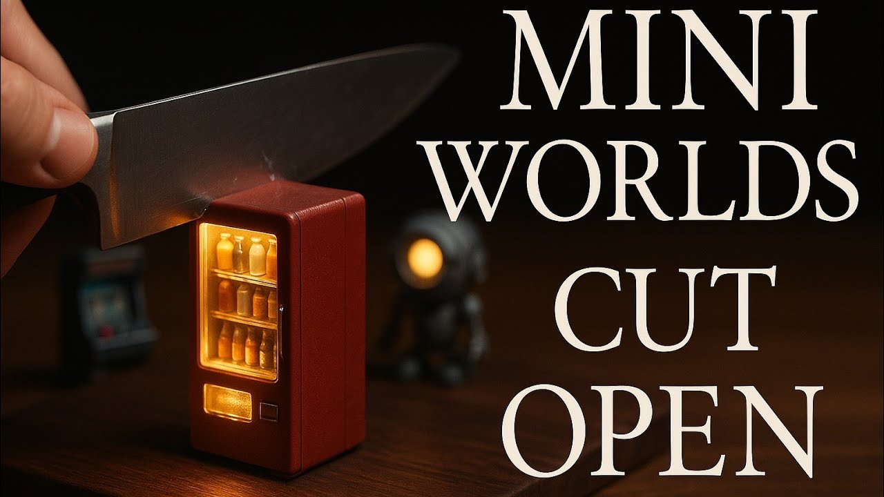 Hyperreal Cinematic ASMR 🔪✨ &mdash; 30+ Miniature Worlds Sliced Open