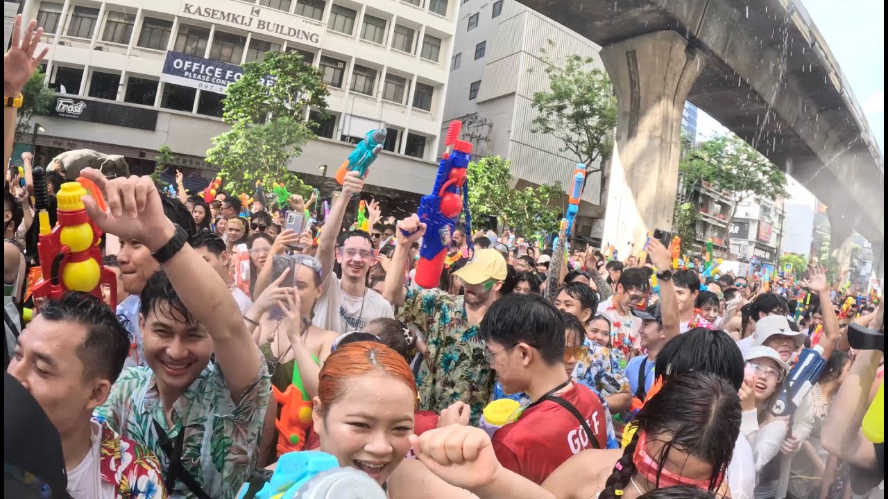 Songkran Water Festival in Thailand
