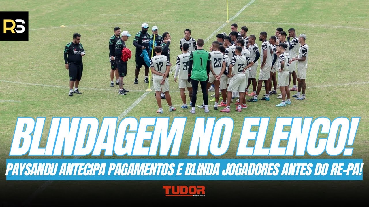 🚨🐺 BLINDAGEM NO LOBO! Paysandu BLINDA ELENCO e ANTECIPA PAGAMENTOS para jogadores!