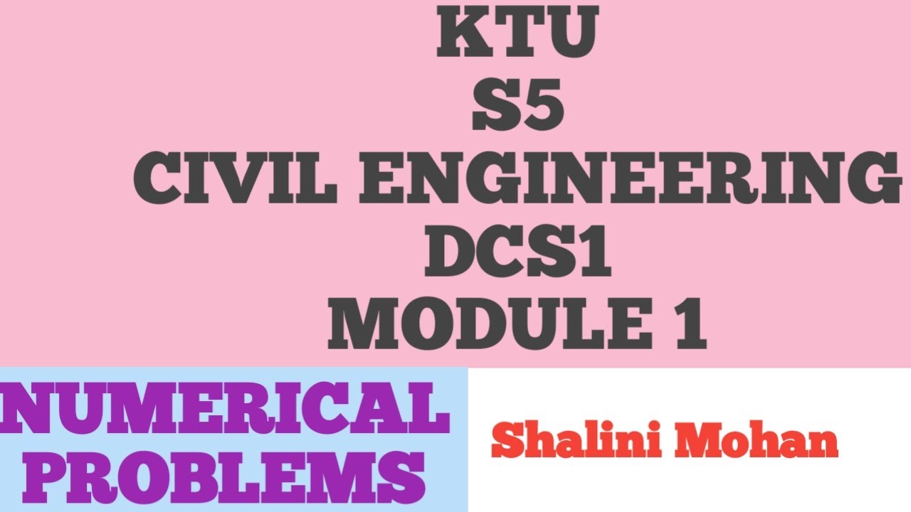 KTU,DESIGN OF CONCRETE STRUCTURES I,S5.CIVIL ENGINEERING,MODULE1,NUMERICAL PROBLEMS