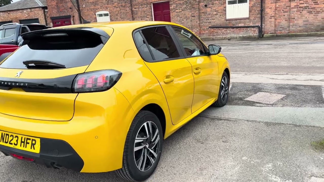 2023 Peugeot 208 1.2 active premium petrol.