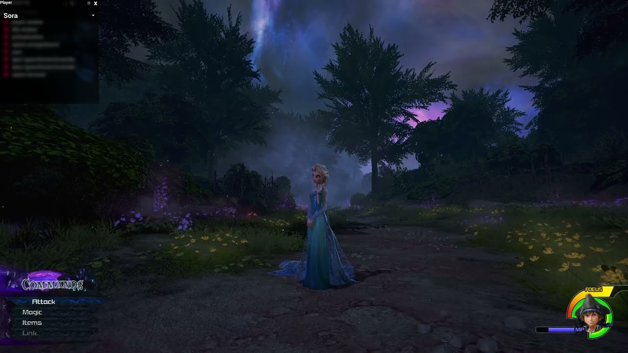 KINGDOM HEARTS III - Elsa in the dark world (KH0.2)