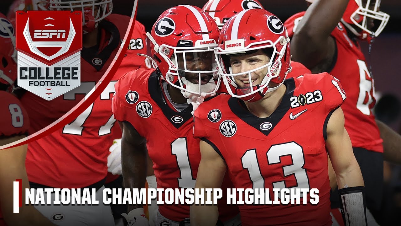 Национальный чемпионат: TCU Horned Frogs против Georgia Bulldogs | Полные обзоры матча